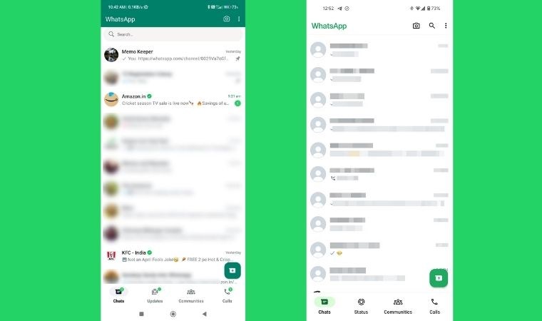 WhatsApp'ın tasarımı değişiyor! Yeni tasarım nasıl olacak?