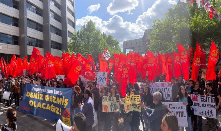 TKP’lilerden Deniz Gezmiş yürüyüşü