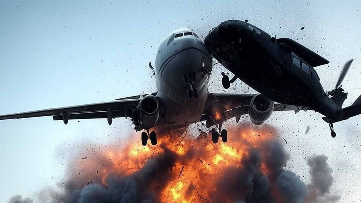 ABD’de Uçak ile Askeri Helikopter Havada Çarpıştı: 19 Kişi Hayatını Kaybetti