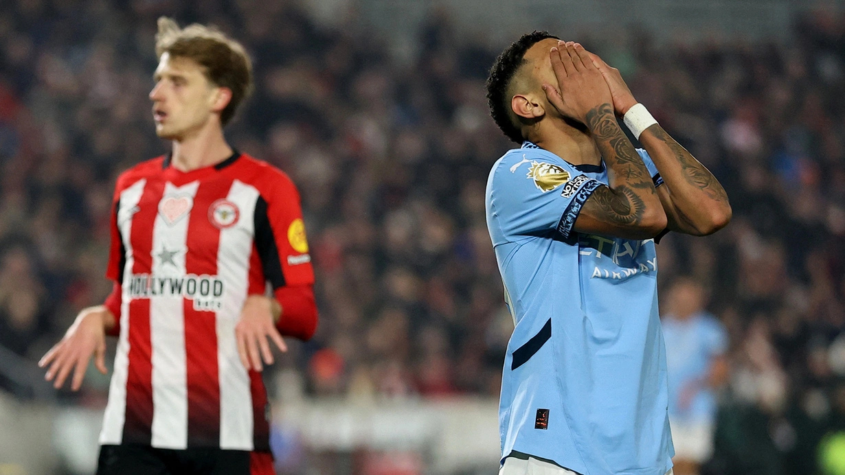Manchester City, 90+2’de 3 Puanı Kaybetti: Brentford ile 2-2 Beraberlik