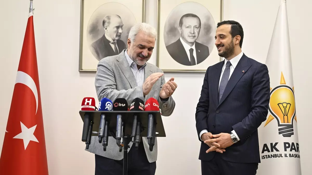 AKP İstanbul İl Başkanlığında Abdullah Özdemir Dönemi Başladı