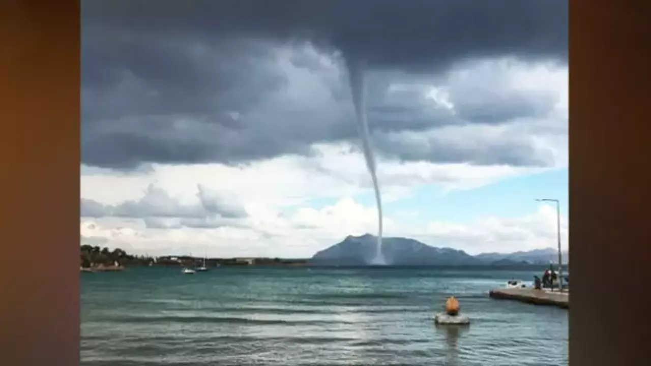 Muğla’da Denizde Hortum Oluştu!