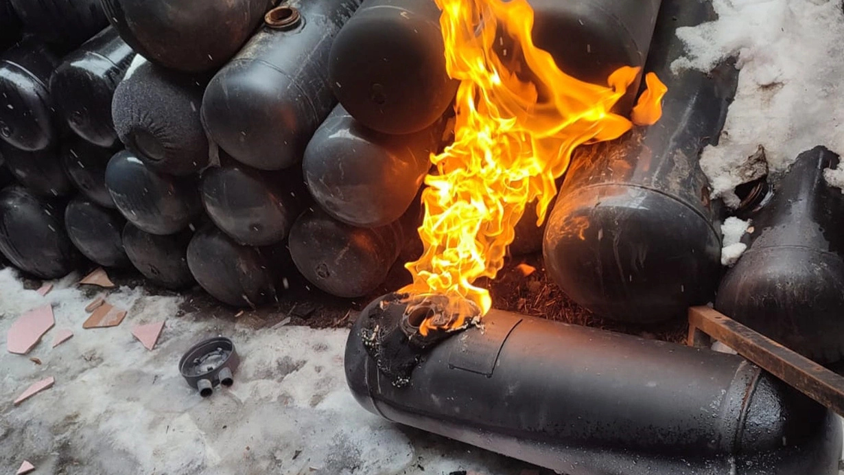 Tamirhanede LPG Tankı Alev Aldı: 3 Çalışan Yaralandı