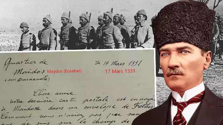 Atatürk’ün 18 Mart Çanakkale Zaferi’nden önce yazdığı mektup ortaya çıktı: ‘Başarılı olacağım’