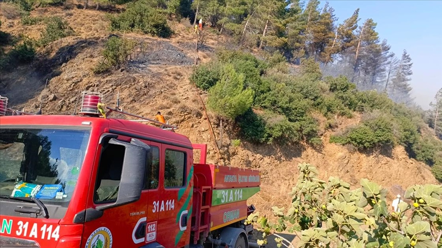 Hatay’da Çıkan Orman Yangını Kontrol Altına Alındı