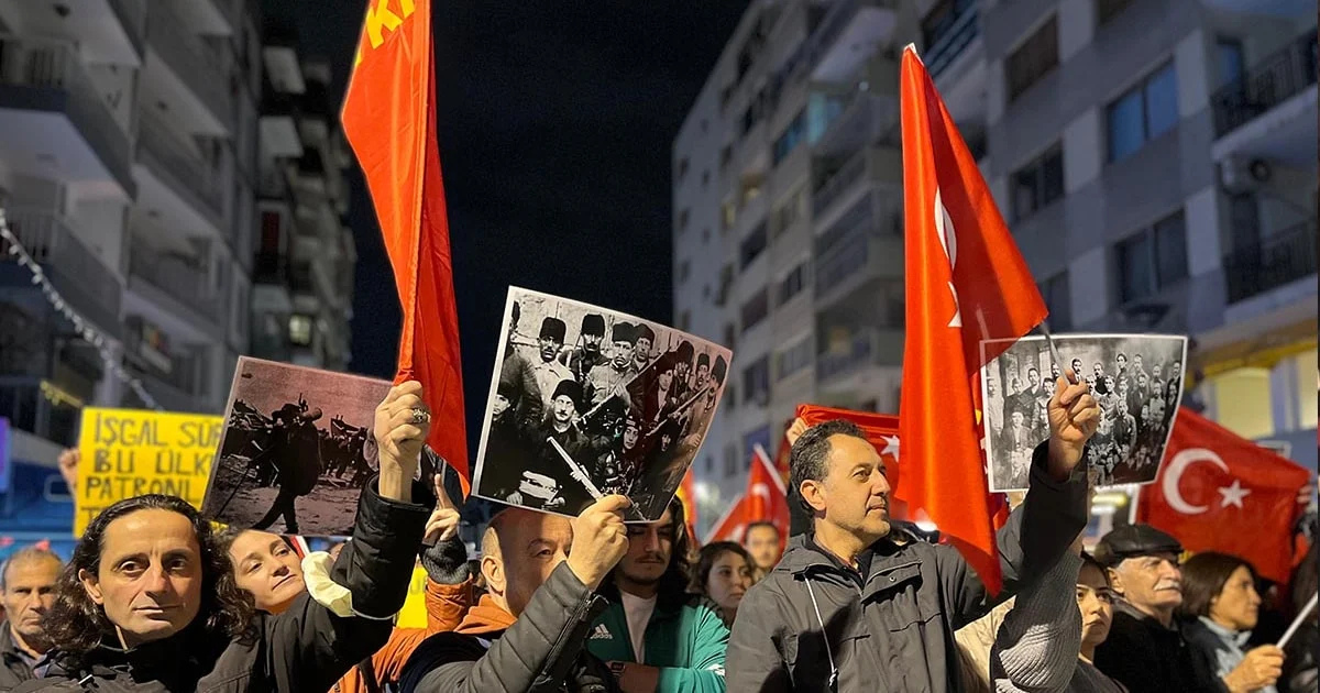 TKP Üç Gün Sürecek Eylemlerine Başladı: “Ayağa Kalkan Bir Halk Hiçbir Zaman Diz Çökmez”