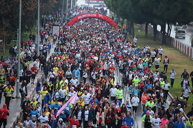 Runtalya Maratonu’na Yoğun İlgi