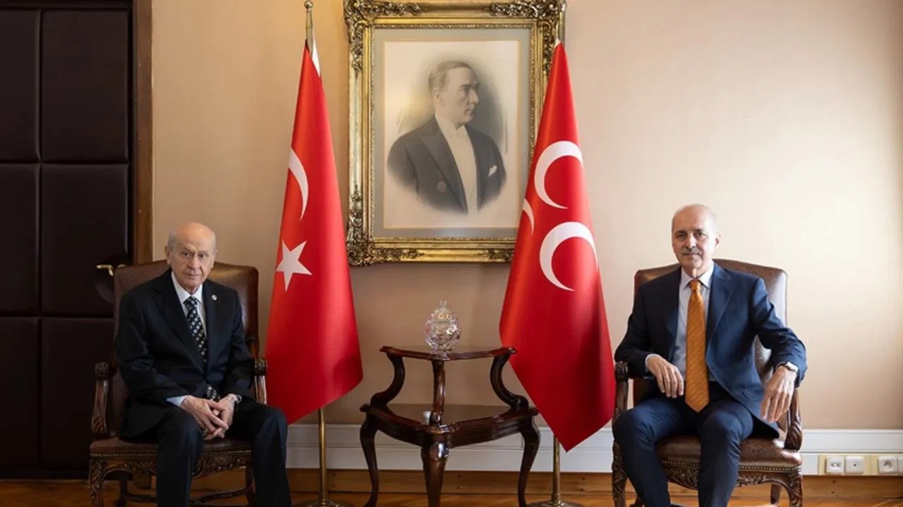 TBMM Başkanı Kurtulmuş’tan MHP Lideri Bahçeli’ye Ziyaret