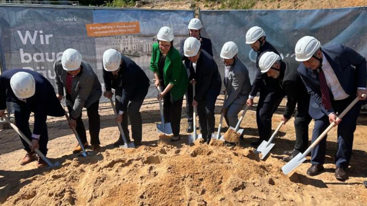 Almanya’da DİTİB Giessen Camii ve Külliyesi’nin Temeli Atıldı