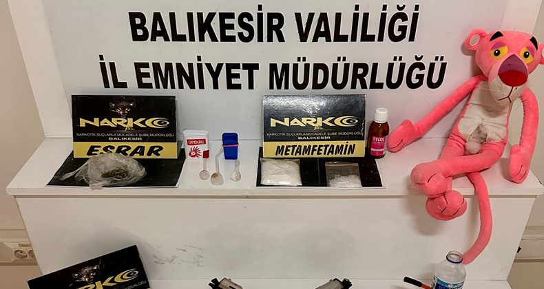 Pembe Panter Oyuncağından Uyuşturucu Çıktı: 3 Kişi Gözaltında