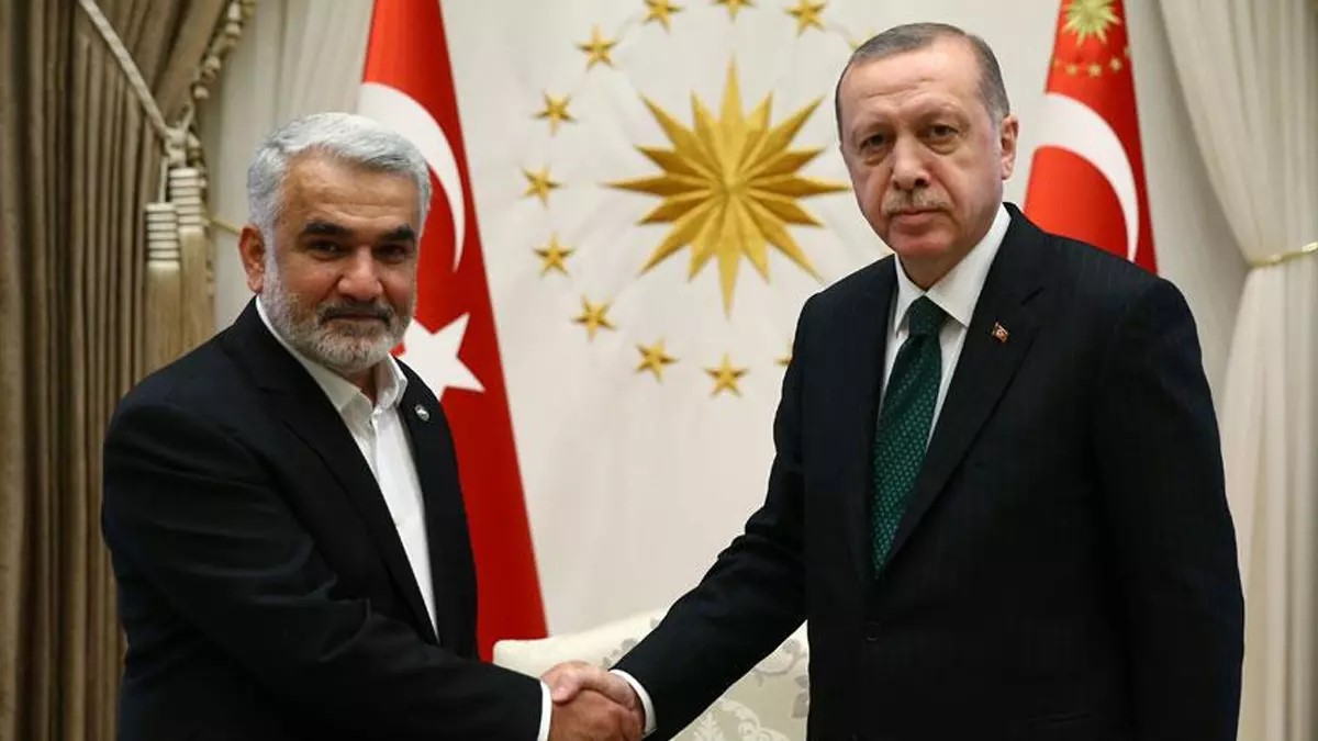 Erdoğan, HÜDA PAR Genel Başkanı Zekeriya Yapıcıoğlu’nu kabul etti