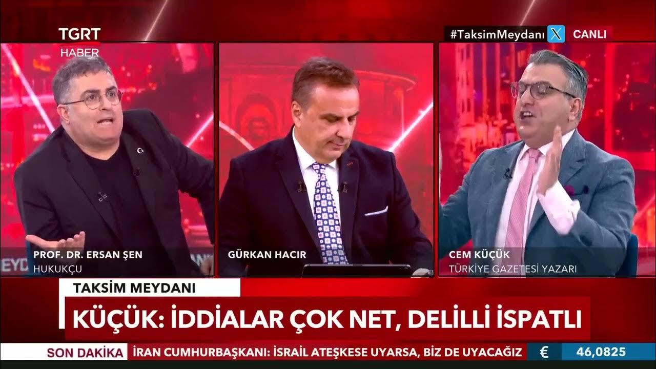 Canlı Yayında Gerilim: Ersan Şen ile Cem Küçük Arasında ‘Fatih Altaylı’ Tartışması
